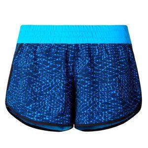 Lululemon Tracker Short III - Samba Snake / Blue